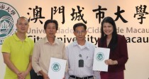 Representatives from Fuzhou University Zhi Cheng C